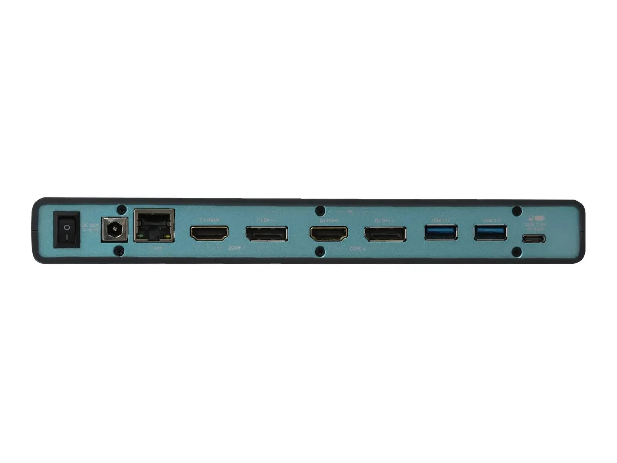 i-tec USB 3.0 / USB-C Universal Dockingstation | 5K / Dual 4K | 2x DP 2x HDMI | ohne Netzteil