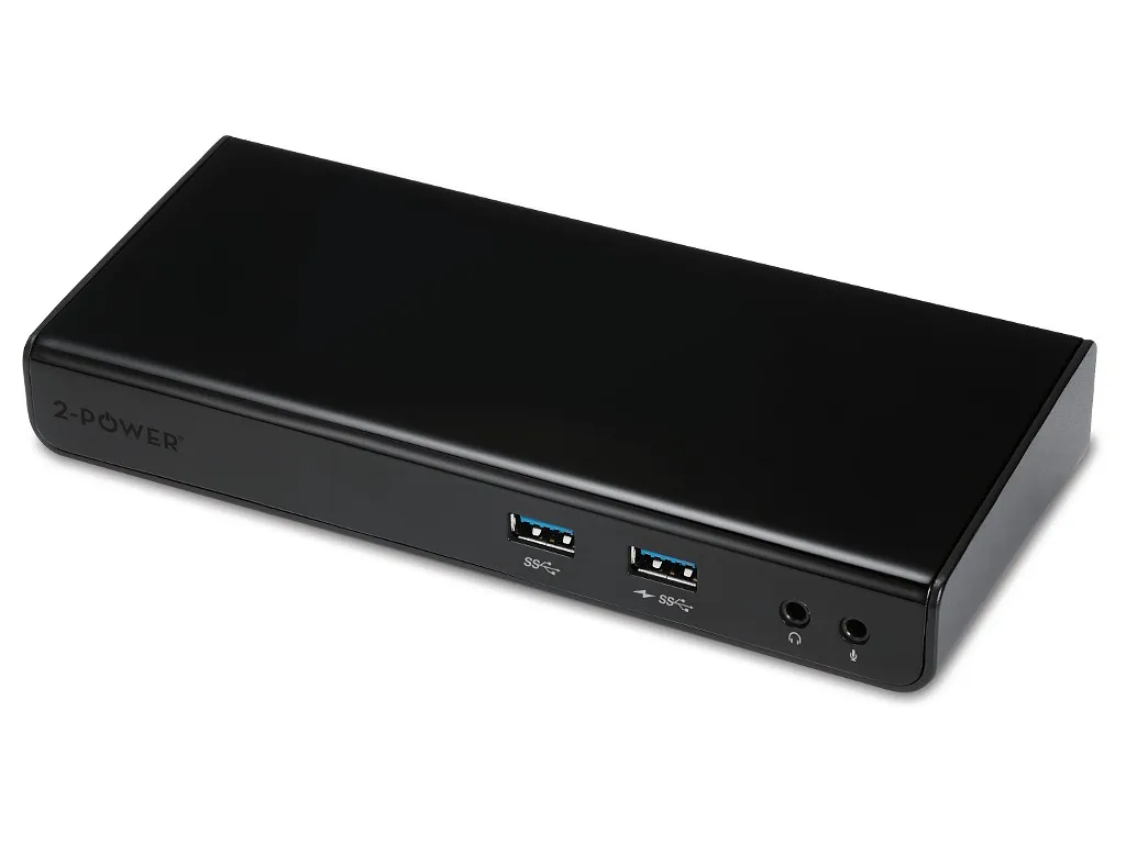 2-Power Dual Display Dockingstation | 1x HDMI 1x DVI | inkl. Netzteil