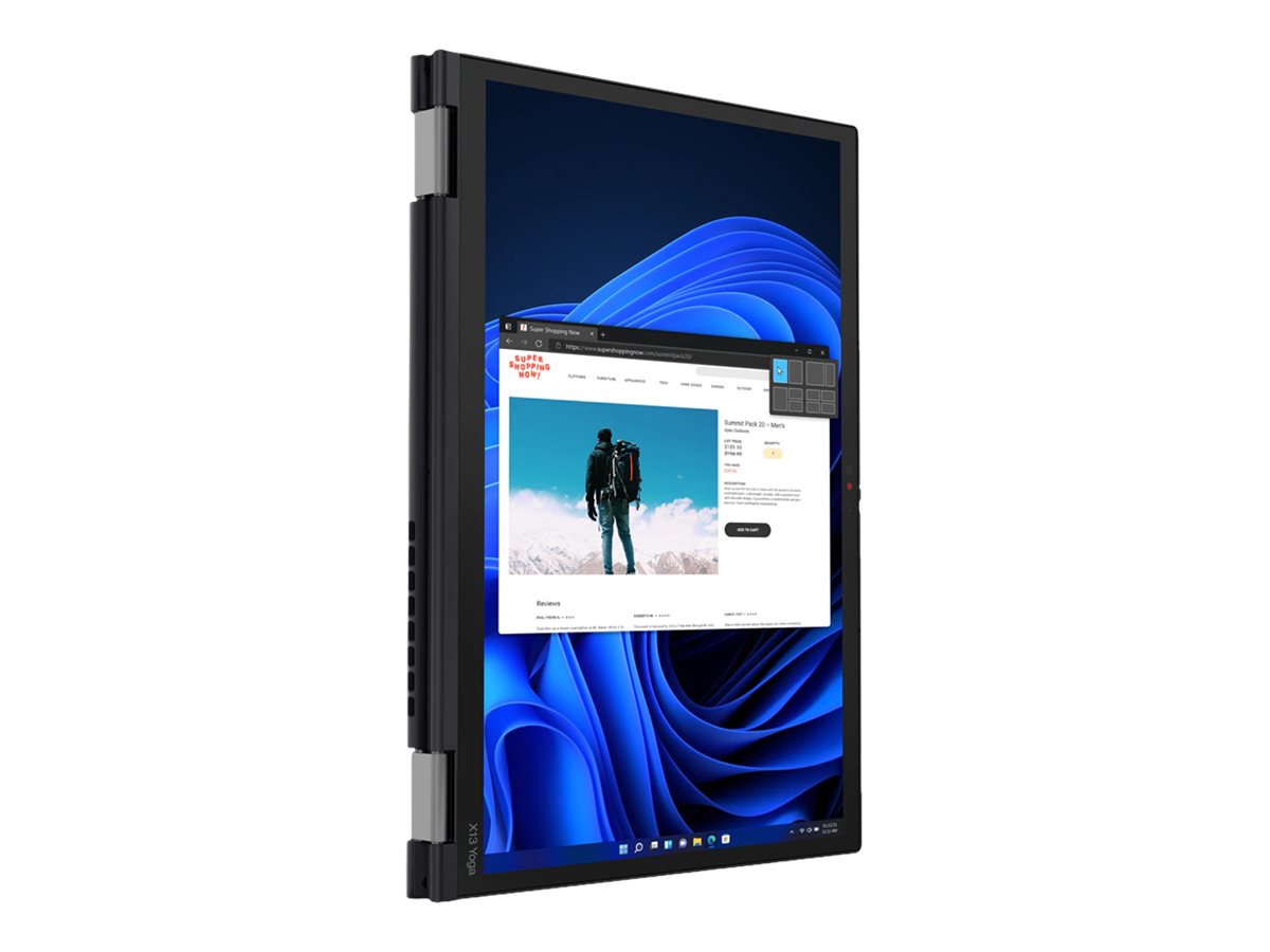 Lenovo ThinkPad X13 Yoga Gen 3 | 13,3" | Intel Core i7-1265U | 16GB RAM | 512GB SSD | WQXGA | Win 11 Pro | DE