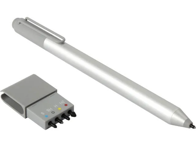 Microsoft Surface Pen V3 Silber Eingabestift für Surface Pro 3, 4, 5, 6, 7, X, Book, Go