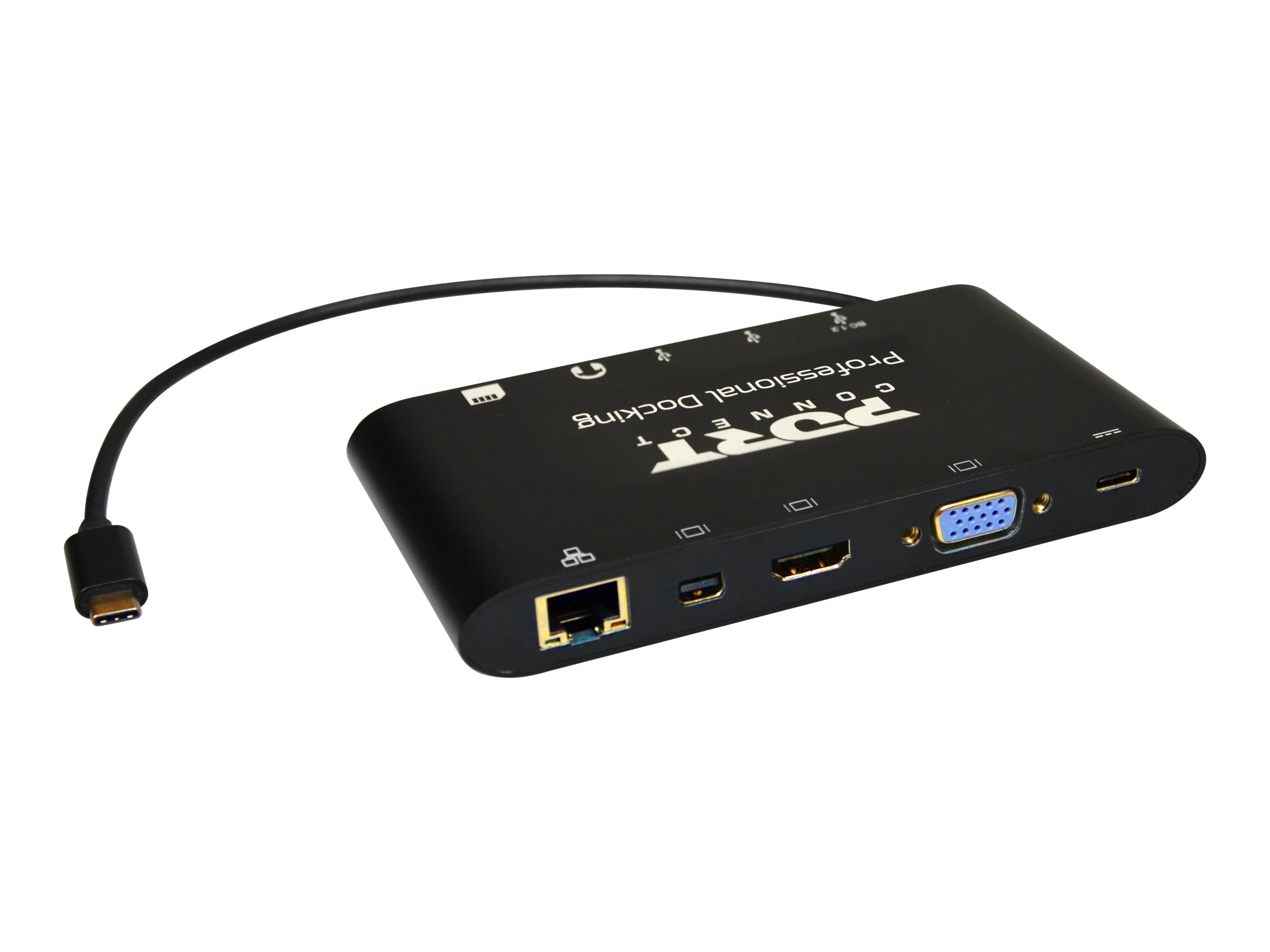PORT Connect Dockingstation Travel USB-C Dock 1x4K++ Docking Station