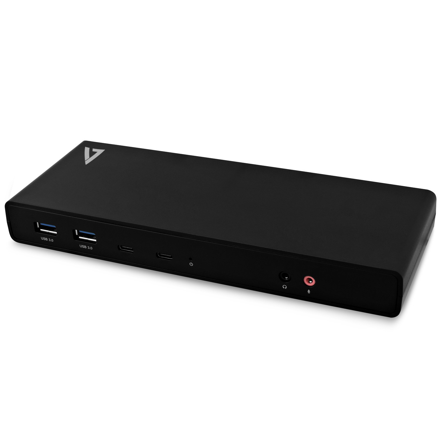 V7 USB-C 4K Dockingstation | 2x DisplayPort 2x HDMI | Universal Dock | ohne Netzteil