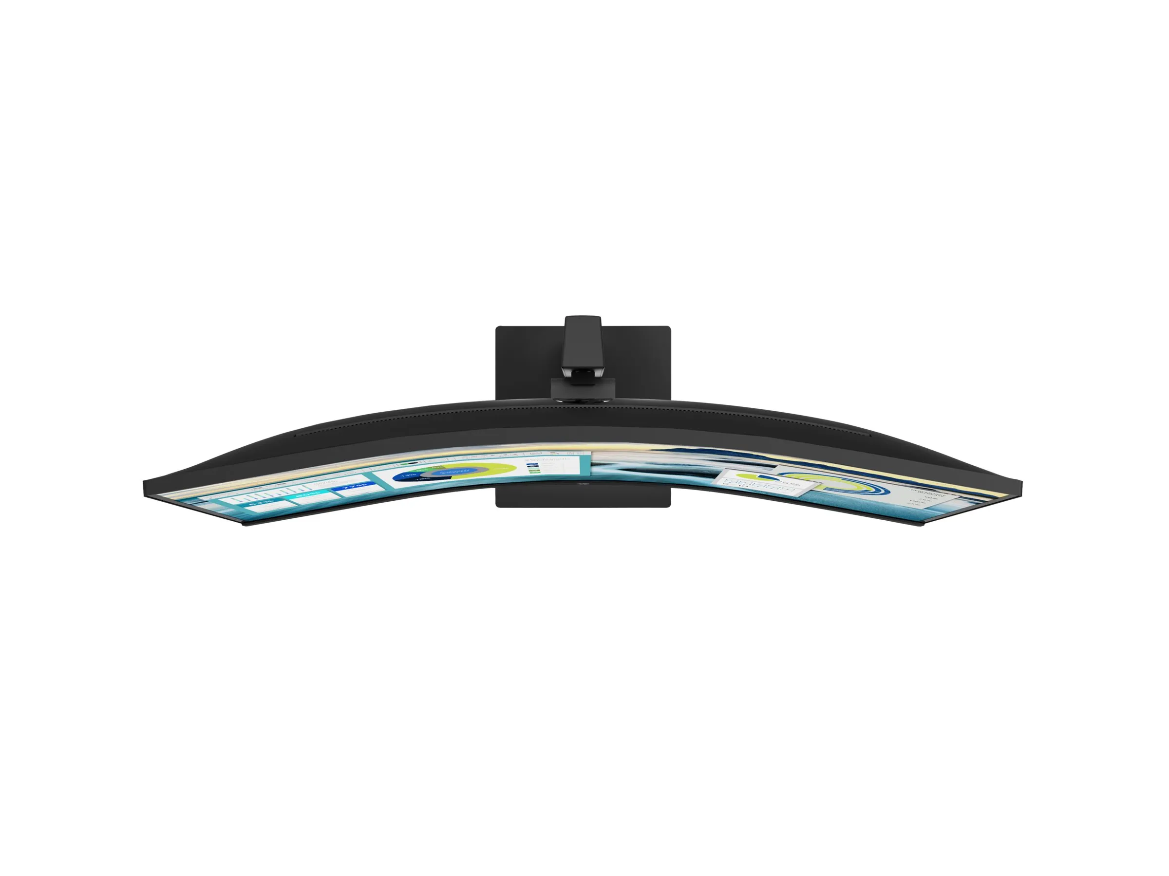 HP P34hc G4 Monitor | 34" | WQHD | Curved | HDMI DisplayPort USB-C | schwarz - ohne Standfuß