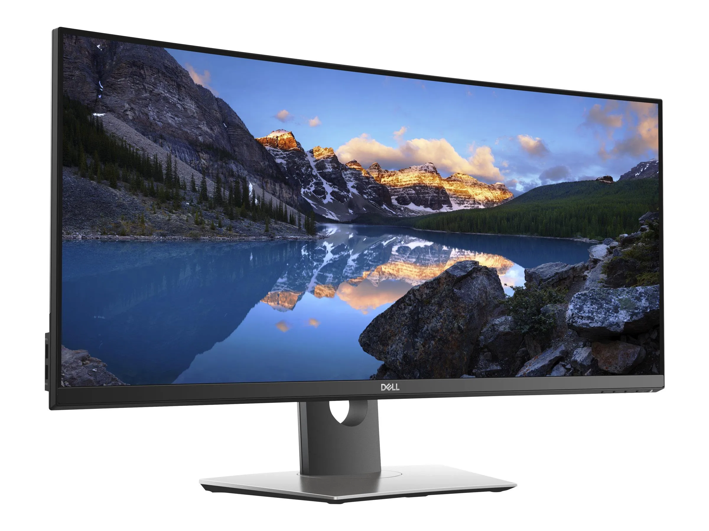 Dell Monitor P3424WE | 34" | WQHD | Curved | HDMI DisplayPort USB-Hub | schwarz/silber