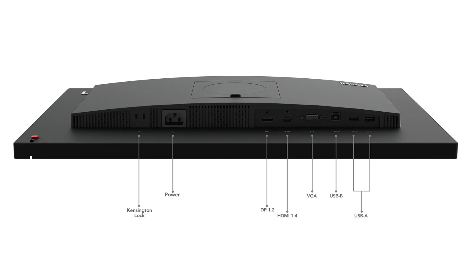 Lenovo ThinkVision T24v-30 | 24" | Webcam | 75 Hz | Full HD | HDMI DP VGA