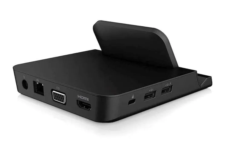 HP Dockingstation HSTNN-C75X für ElitePad 900 G1, 1000 G2 - USB 2.0, HDMI, VGA, LAN