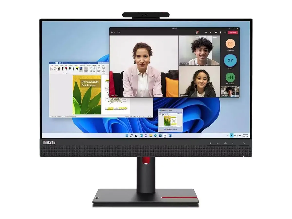 Lenovo ThinkCentre Tiny-in-One 24 Gen 5 | 24" | Webcam | Full HD | schwarz