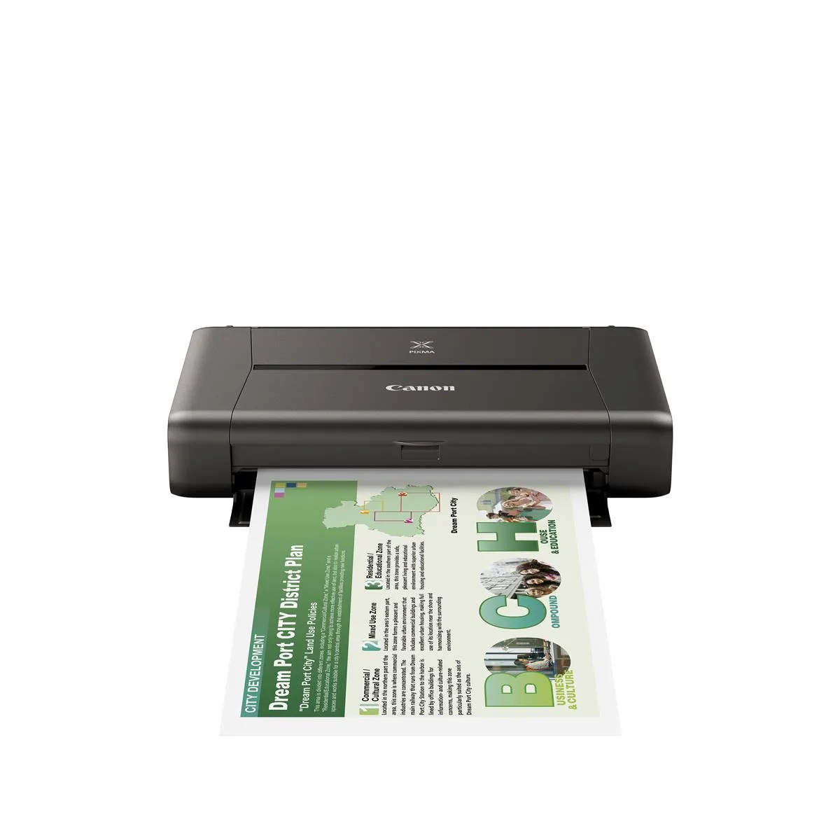 Canon PIXMA iP110 Drucker | mit Akku Airprint