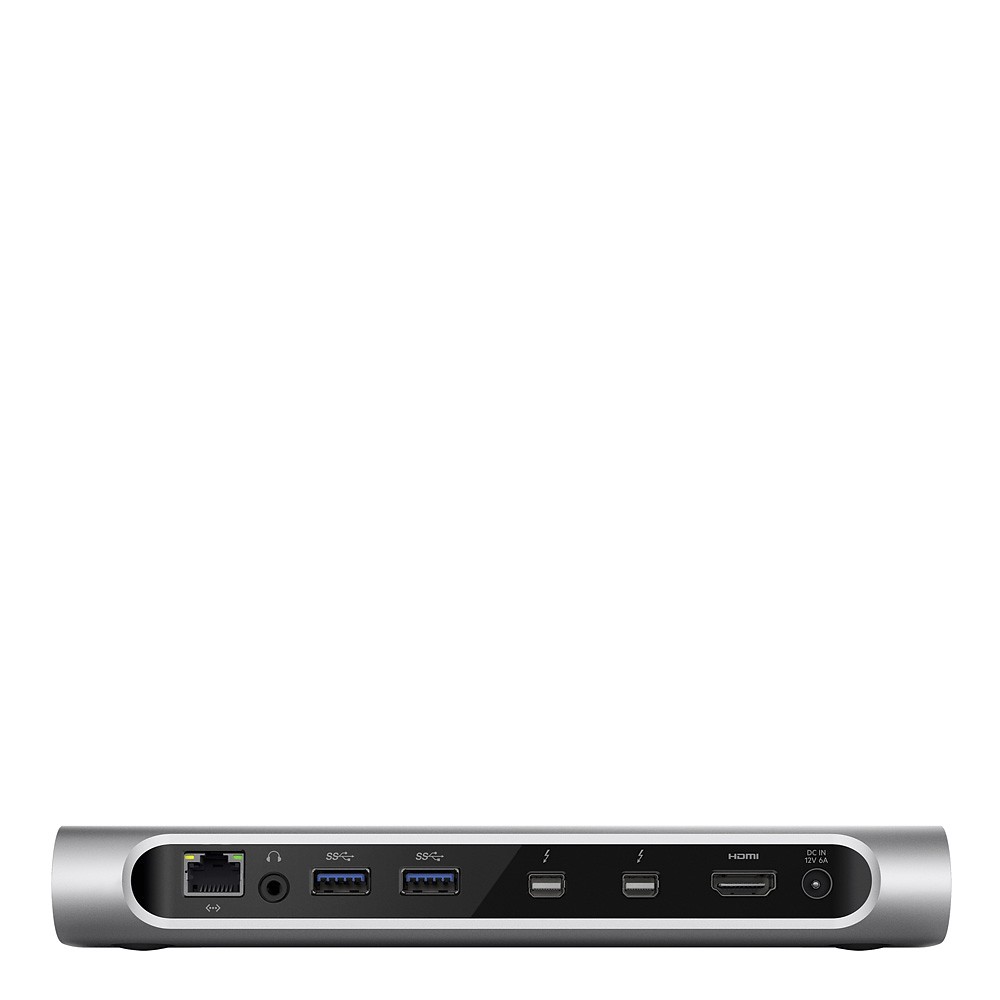 Rückseite der Belkin Thunderbolt 2 Express Dockingstation