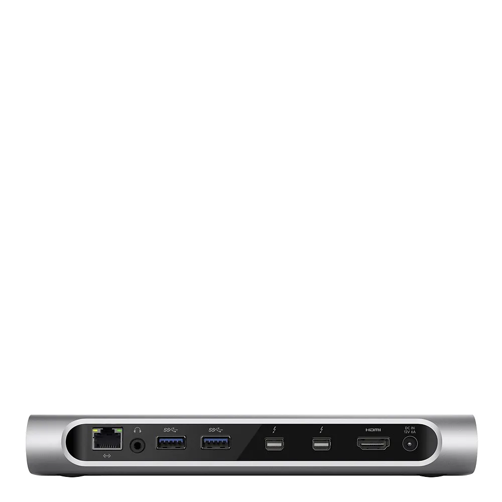 Rückseite der Belkin Thunderbolt 2 Express Dockingstation