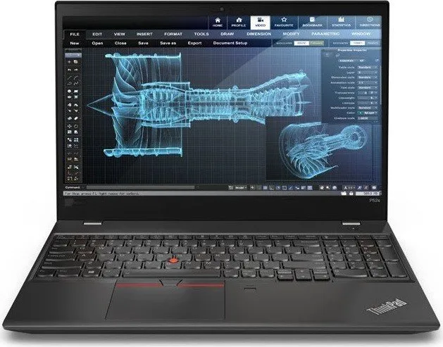 Lenovo ThinkPad P52s Intel i7-8550U 16GB RAM 512GB SSD Full HD NVIDIA Win 10 Pro