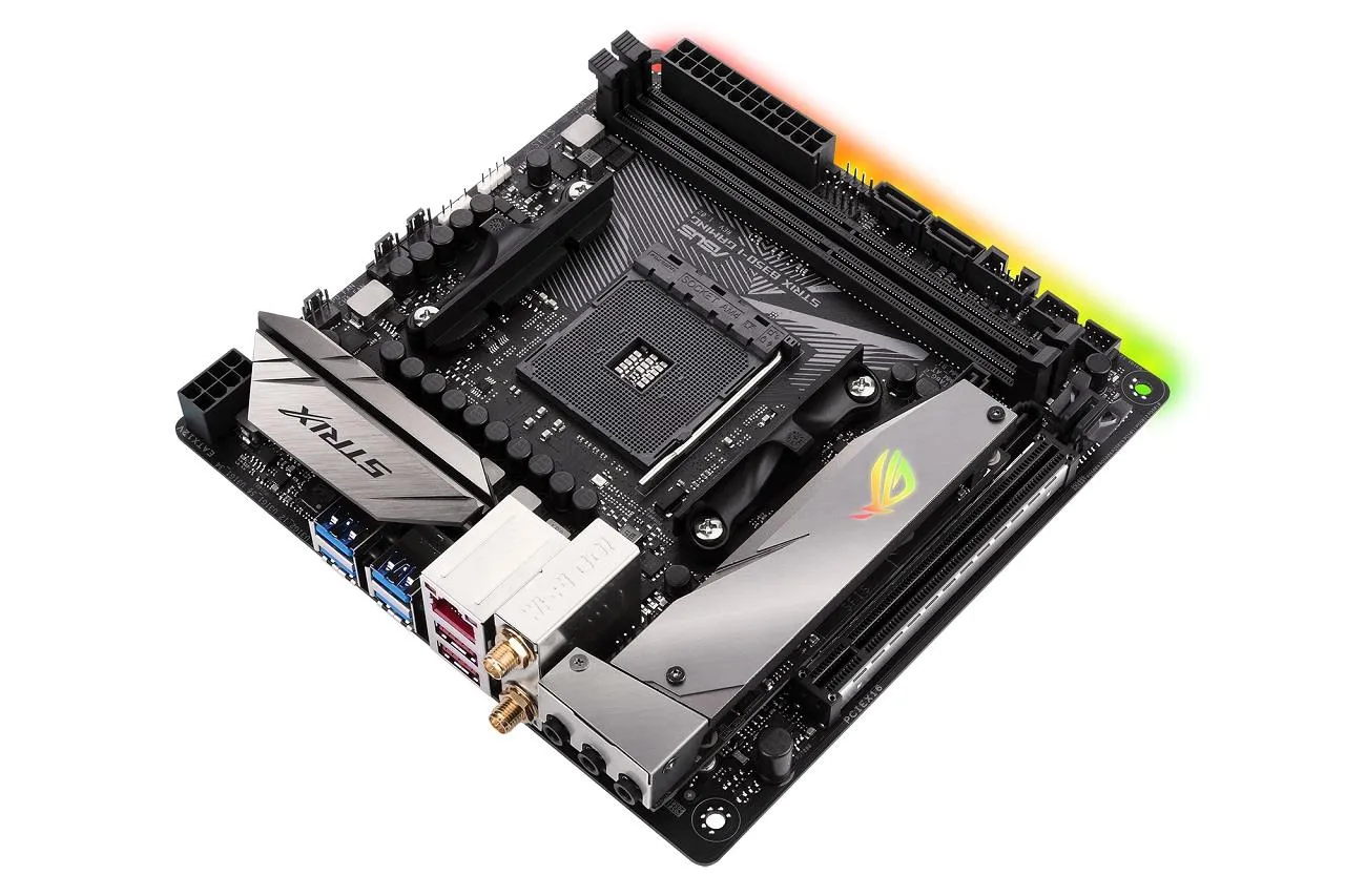 Asus ROG Strix B350-I Gaming Mainboard Sockel AM4