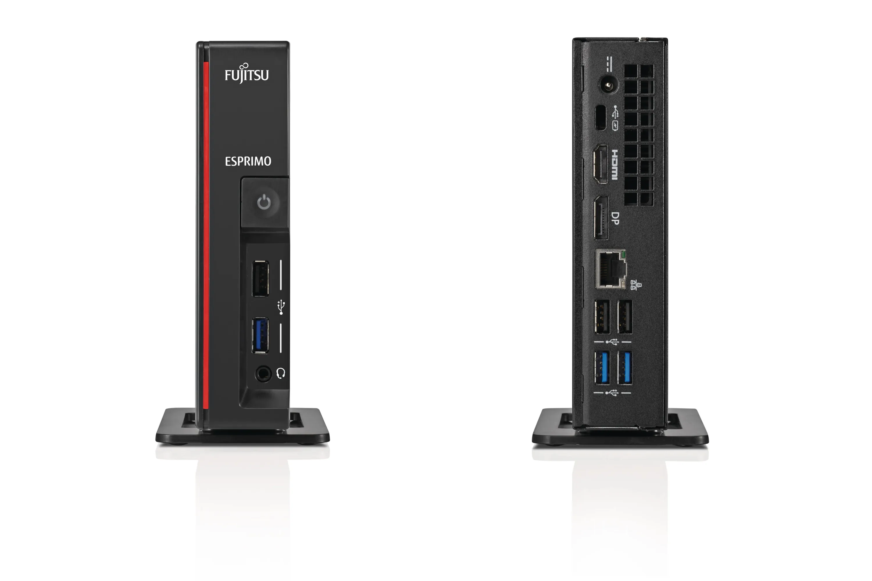 Fujitsu Esprimo G558 | Intel i5-9400 | 8GB RAM | 256GB SSD | Win 11 Pro - ohne Standfuß