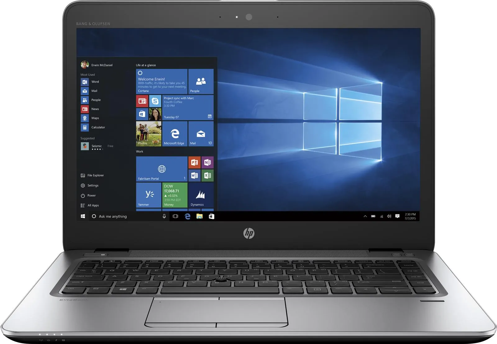 HP EliteBook 840 G4 Intel Core i5-7300 8GB RAM 256GB SSD Full HD Win 10 Pro DE