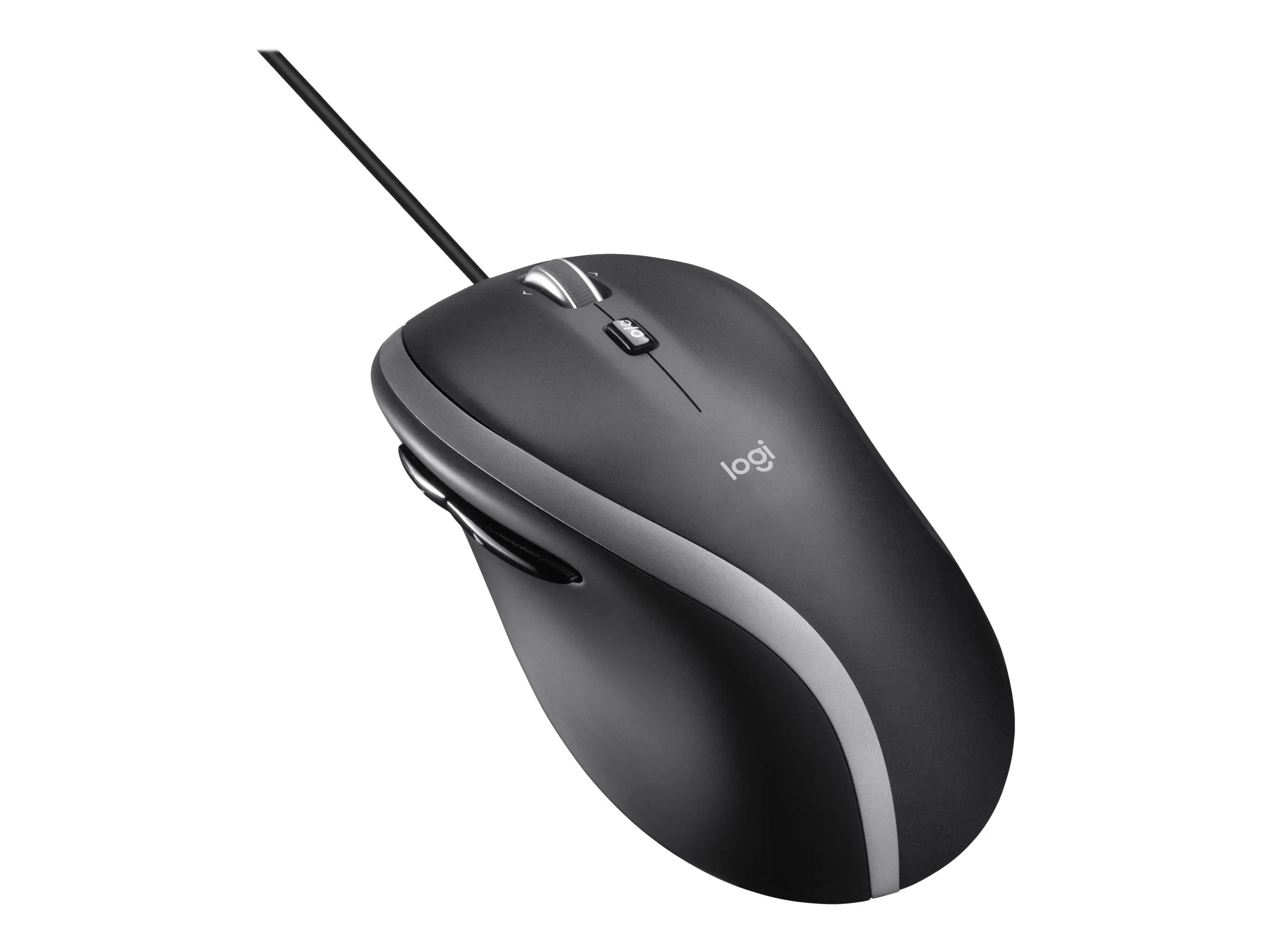 Logitech M500 USB Maus schwarz (kabelgebunden)