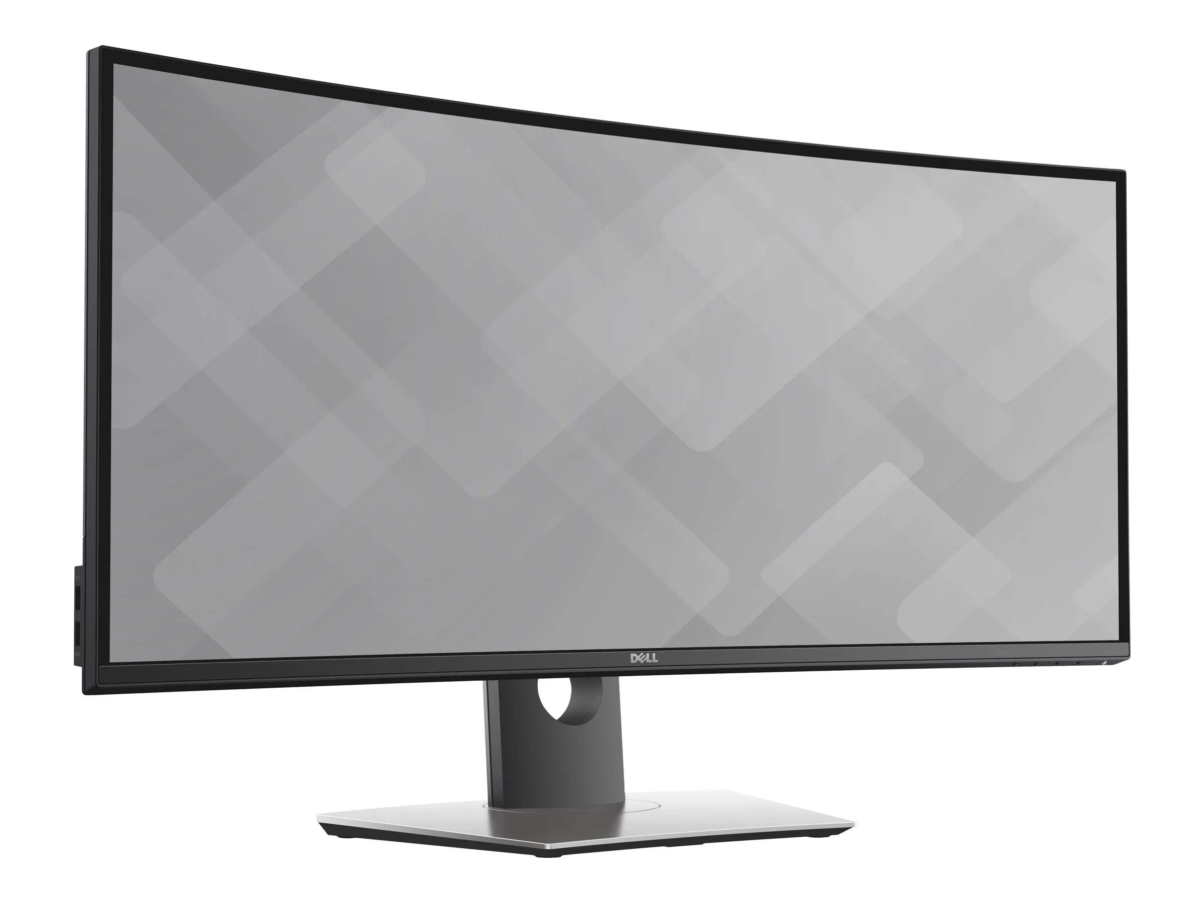 Auktion - Dell UltraSharp U3417W | 34" | UWQHD | Curved | DisplayPort HDMI USB-Hub | schwarz/silber