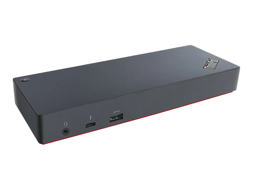 Vorderseite mit Audioanschluss, USB-C/Thunderbolt-Port und USB-A-Anschluss