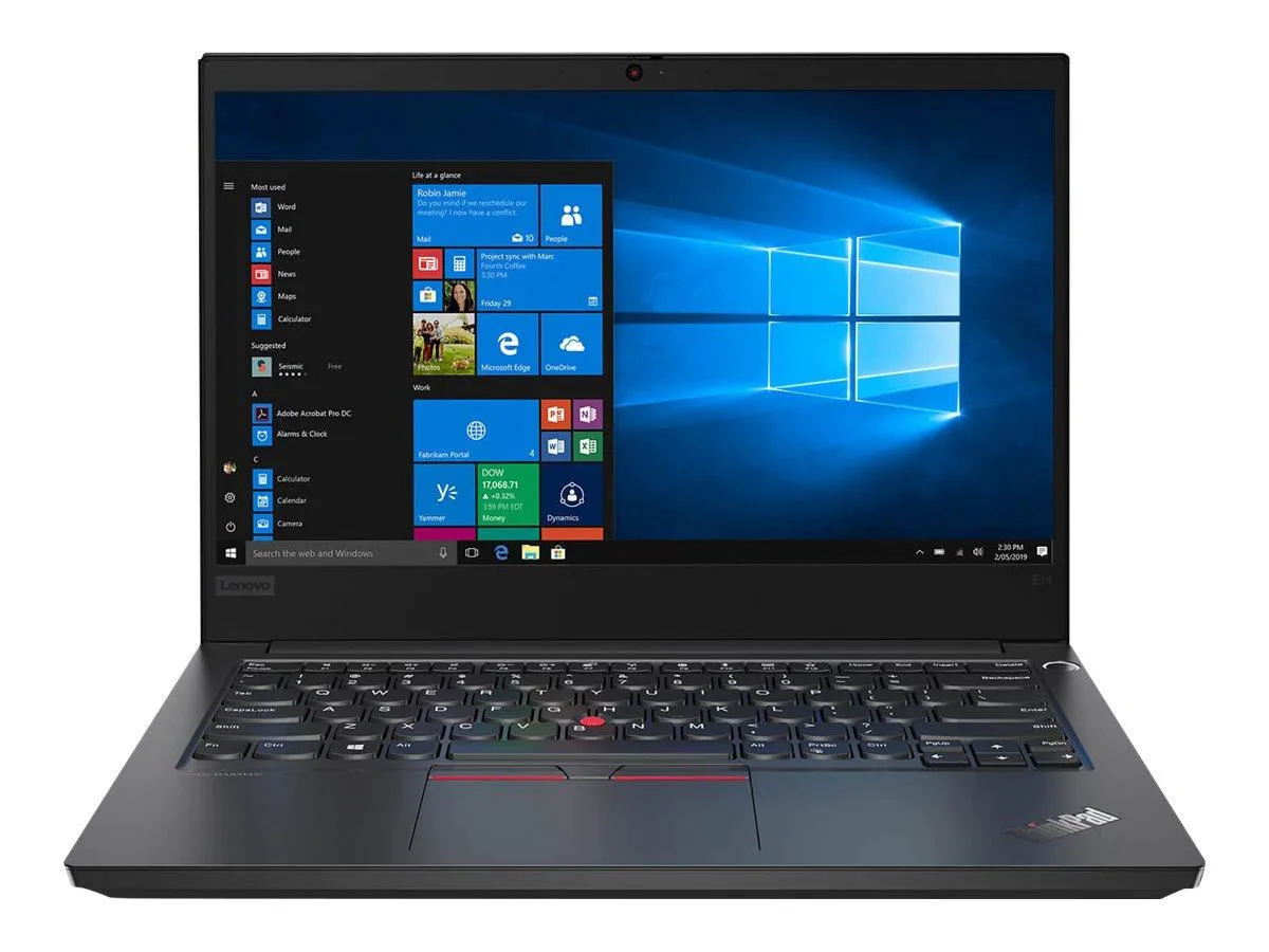 Lenovo ThinkPad E14 14" FHD IPS Display Ryzen 3 (2,7GHz) 8GB RAM 256GB SSD Win 10 Pro
