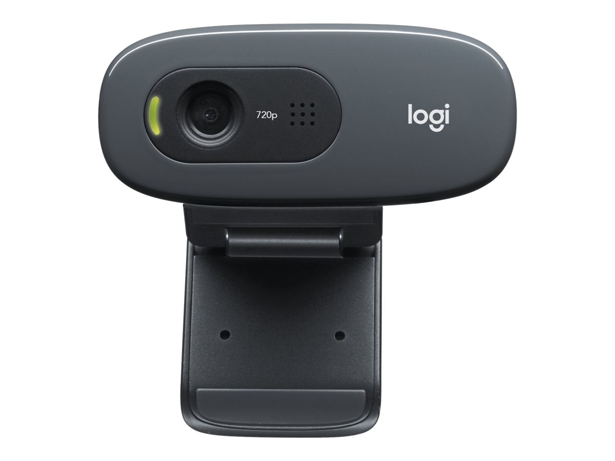 Logitech Webcam C270 | 1280 x 720 HD | USB | schwarz