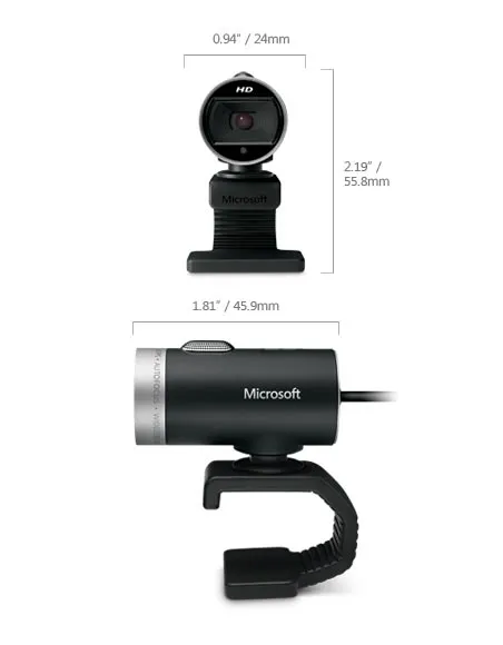 Logitech Webcam C270 | 1280 x 720 HD | USB | schwarz