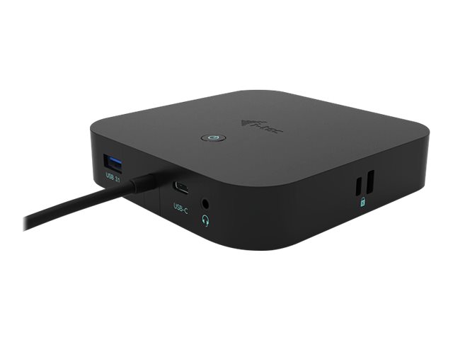 i-tec USB-C Dockingstation | 4K 2x DisplayPort | Universal Dock | inkl. 65 Watt Netzteil
