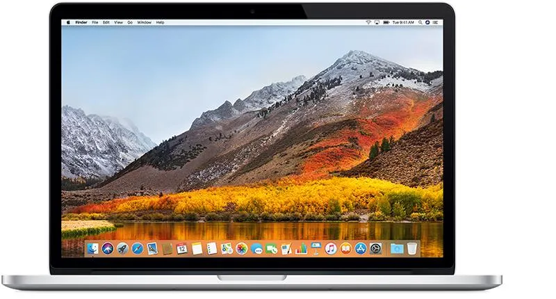 Apple MacBook Pro Mid 2015 15,4" Retina Core i7-4770HQ 16GB RAM 256GB SSD macOS