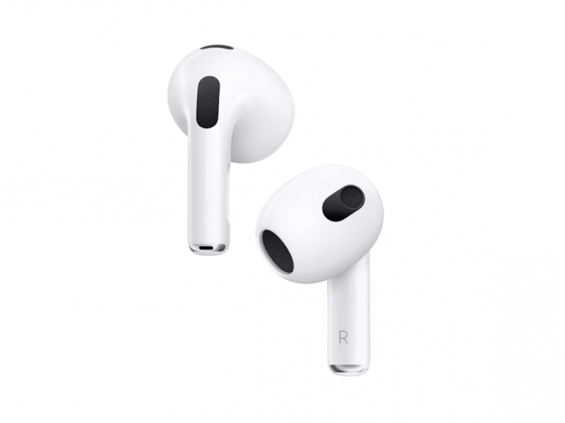Apple AirPods 3. Generation mit Ladecase | True Wireless-Kopfhörer mit Mikrofon