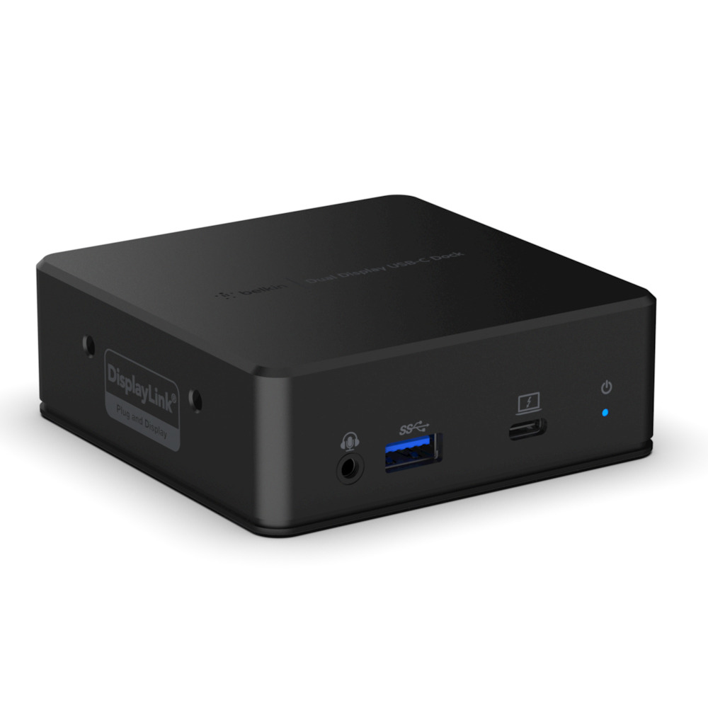 Belkin Dual Display USB-C Dock | 2x HDMI | DisplayLink | ohne Netzteil