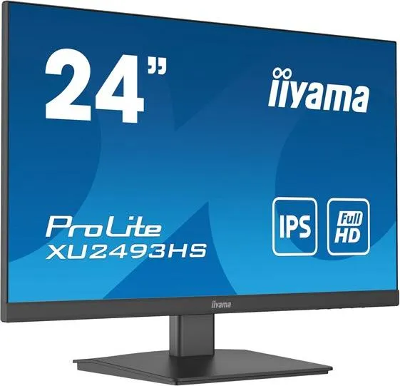 Iiyama ProLite Monitor XUB2492HSU | 24" | Full HD | 100 Hz | DP HDMI USB | Schwarz