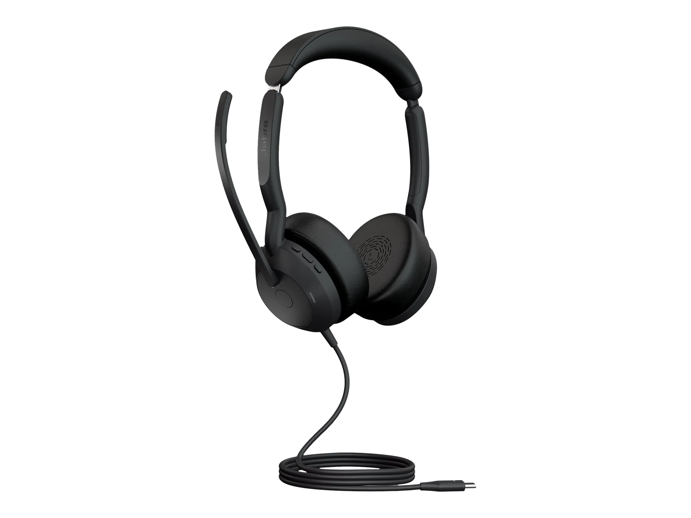 JABRA Evolve2 65 MS Stereo | On-Ear Headset | kabelgebunden | USB  | Schwarz