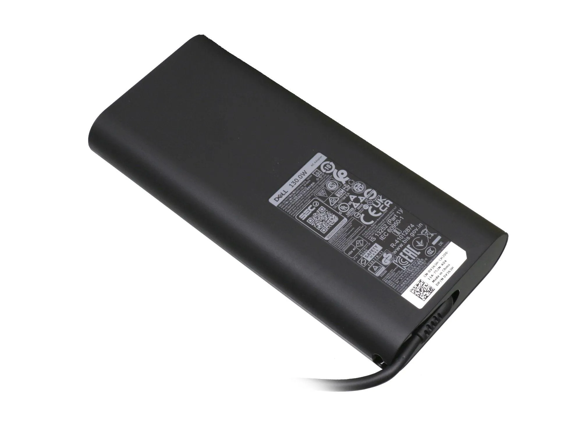 DELL Netzteil 130 Watt | 4.5mm Pin | AC Adapter | Ladegerät mit Netzkabel für Notebook