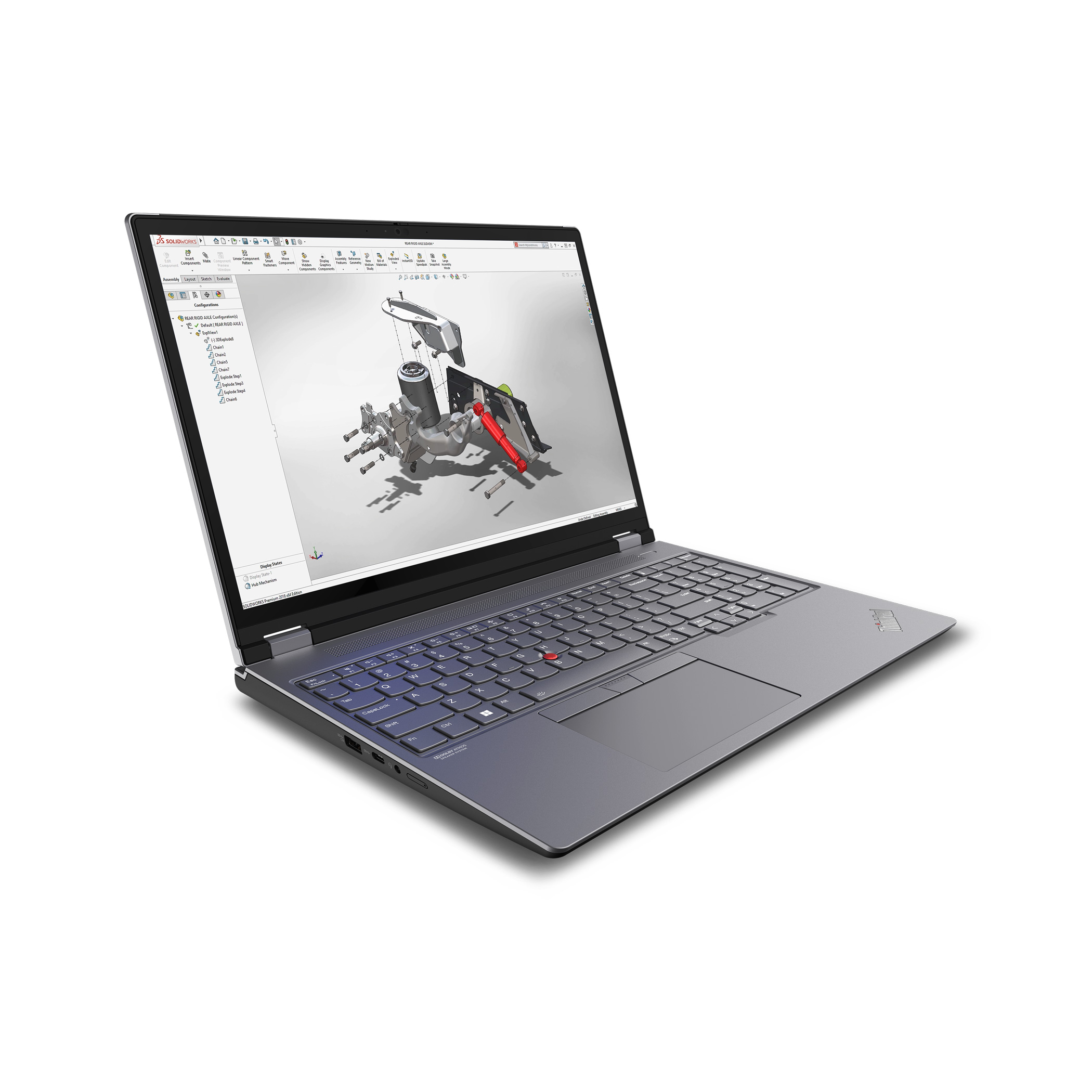 Lenovo ThinkPad P16 Gen 2 | 16" | Intel i7-14700HX | 32GB RAM | 1TB SSD | RTX 2000 Ada | WQXGA | Win 11 Pro | DE