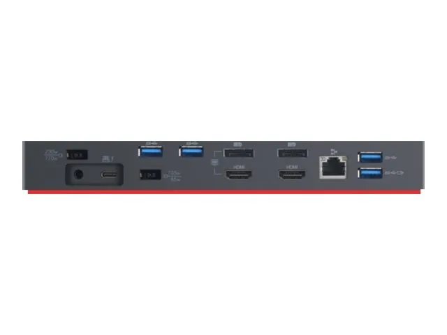 Lenovo ThinkPad Thunderbolt 3 Workstation Docking Station 40AN | inkl. 135W Netzteil und Kabel