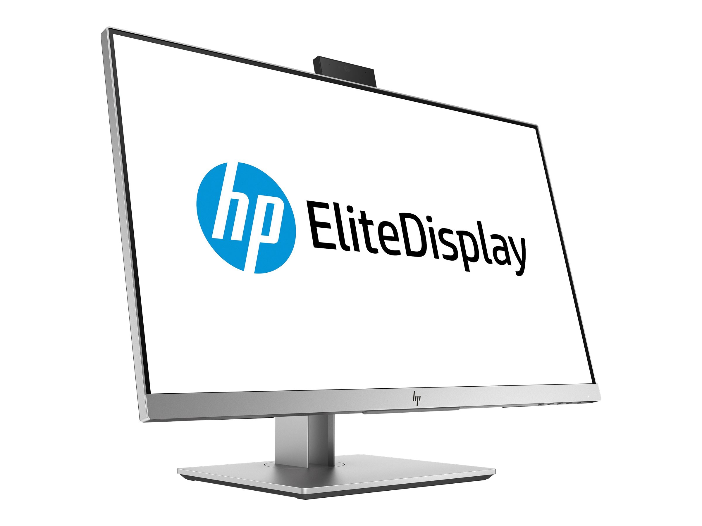 HP EliteDisplay E243d Monitor | 23.8" | Full HD | Webcam | silber