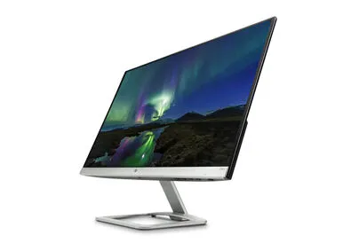HP 24es Monitor | 60.4cm 23,8 Zoll IPS FHD 1920x1080 HDMI silber/schwarz