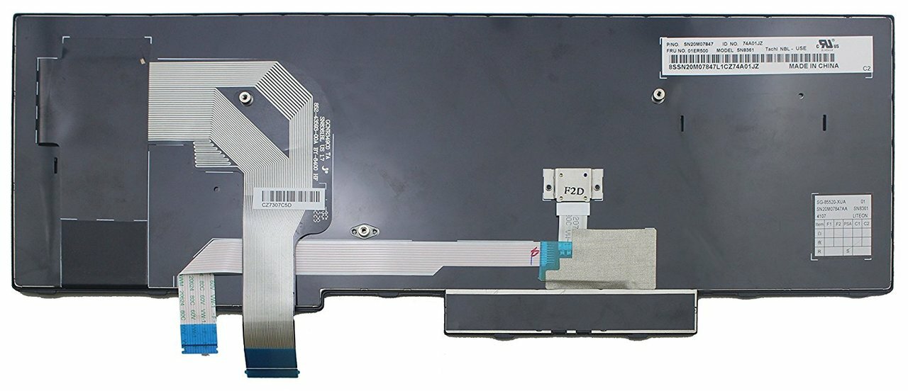 Lenovo ThinkPad Tastatur qwerty us T570 T580 P51s P52s FRU 01EN928