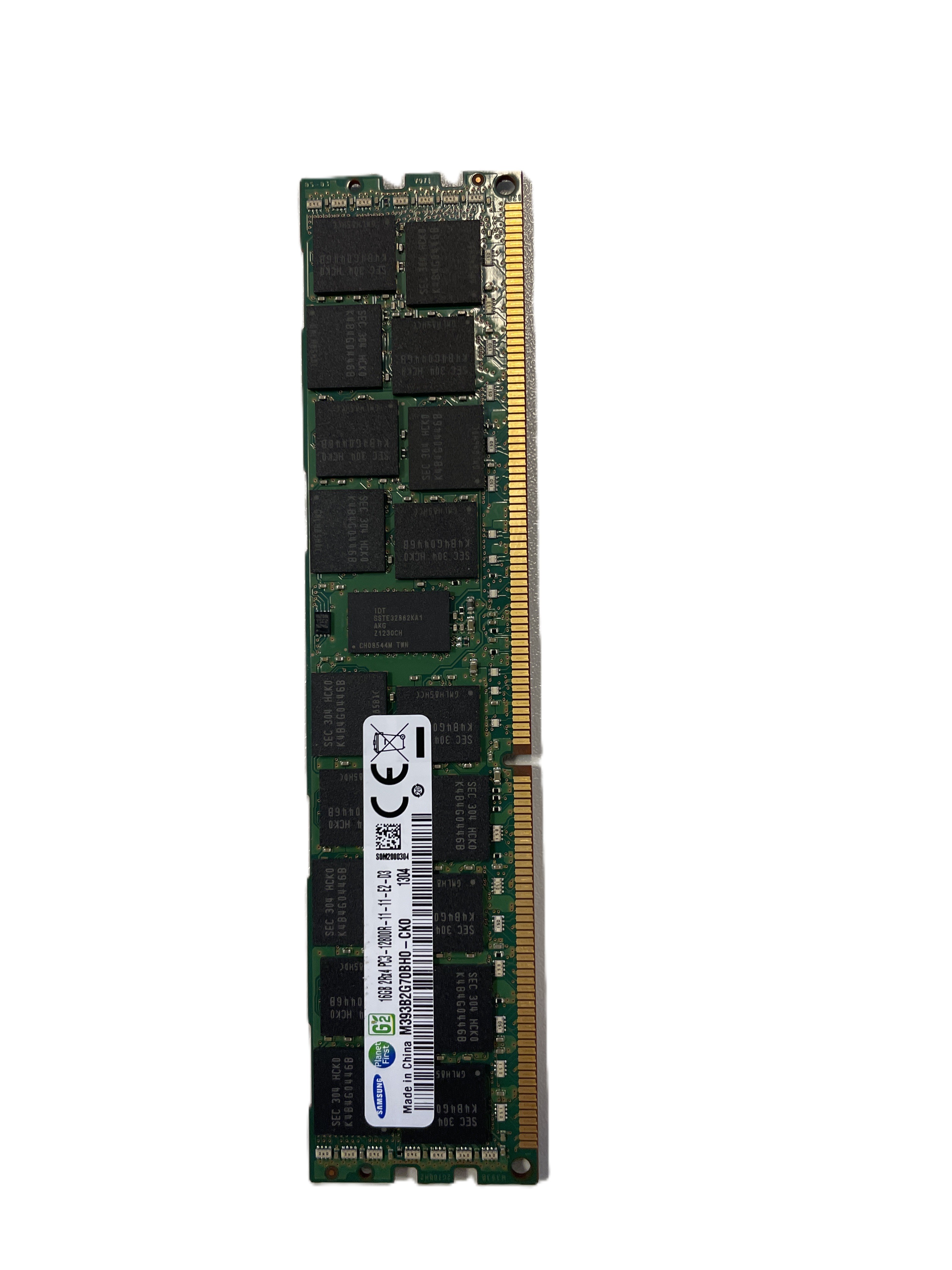 Samsung 16GB 2Rx4 PC3-12800R DDR3 Registered Server-RAM Modul R-DIMM - M393B2G70BHQ-CK0