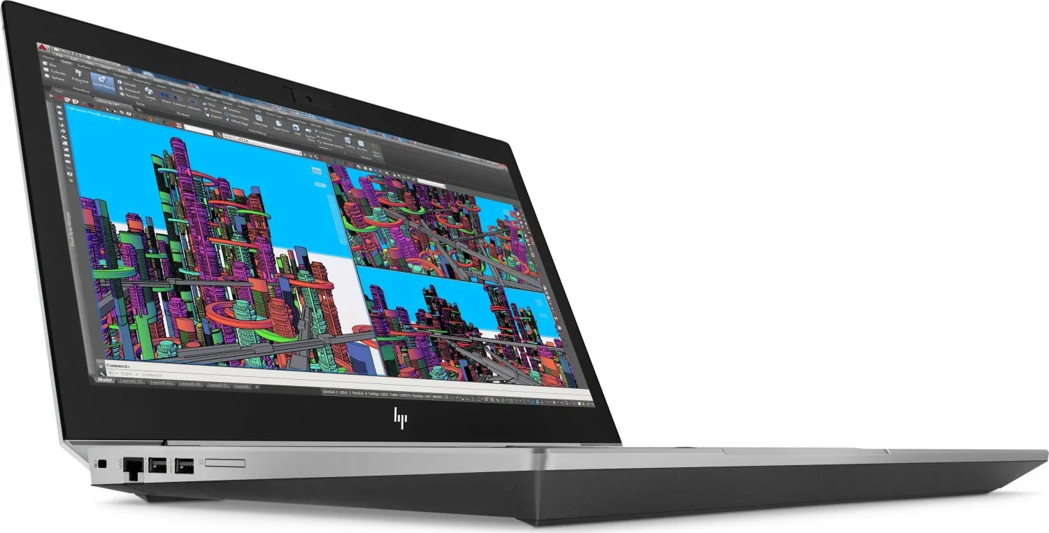 HP ZBook 15 G5 | 15,6" | i7-8850H | 32GB RAM | 1TB HDD 256GB SSD | Quadro P1000 | Touch | Full HD | Win 11 Pro | DE