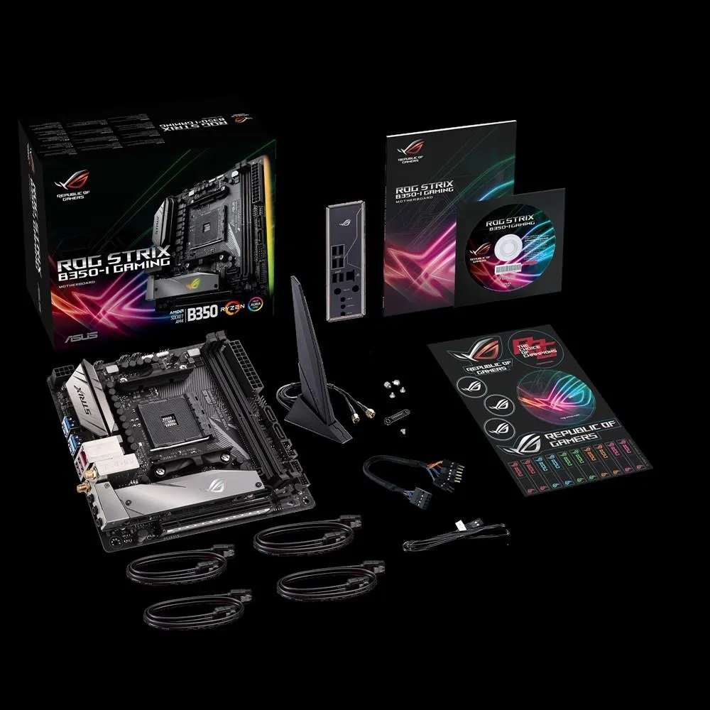 Asus ROG Strix B350-I Gaming Mainboard Sockel AM4