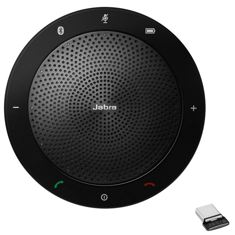 JABRA Freisprechtelefon Speak 510 | UC + Link 380a | Bluetooth | Schwarz