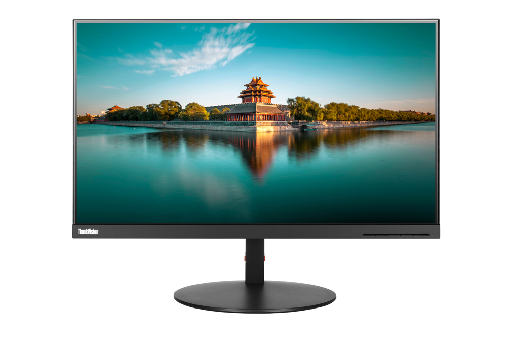 Lenovo ThinkVision P24h-10 | 23.8" | WQHD | HDMI DisplayPort USB-C | Schwarz - ohne Standfuß