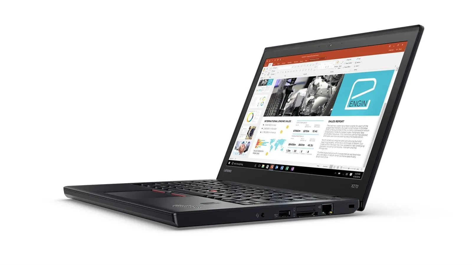 Lenovo Thinkpad X270 Laptop Intel Core i5-6300U 2,4GHz 8GB RAM 256GB SSD HD IPS Win 10 Pro DE