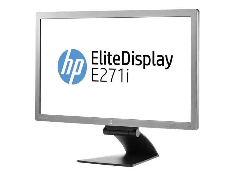 HP EliteDisplay E271i LED-Monitor 68.5 cm (27") Full HD IPS DVI VGA DisplayPort Silber