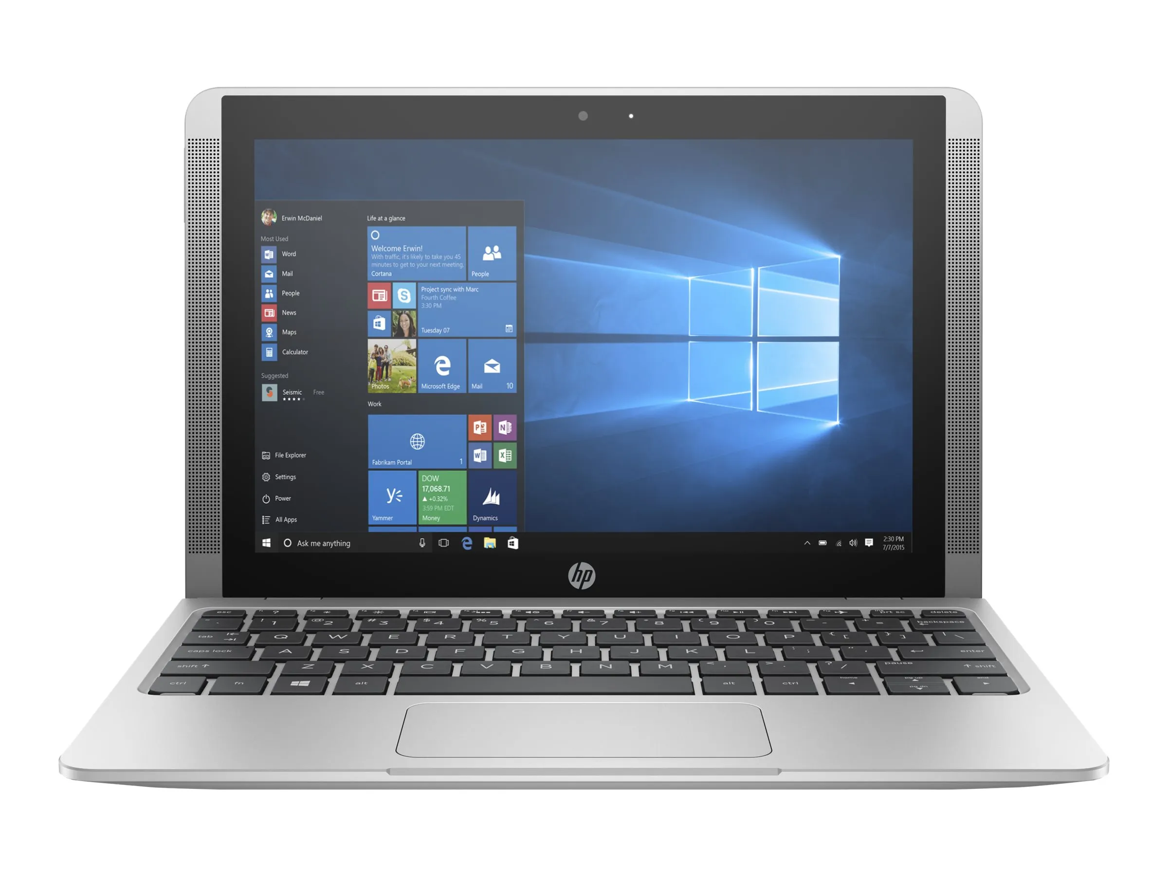 HP X2 210 G2 | 10.1" | Atom x5-Z8350 | 4GB RAM | 128GB eMMC | Touch | WXGA | Win 10 Pro | CHE