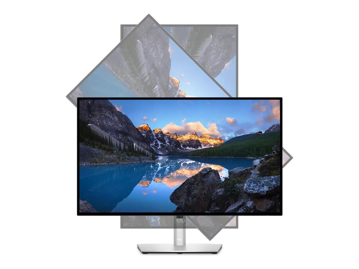 Dell UltraSharp U2723QE | 27" | 4K | HDMI DisplayPort USB-Hub | silber
