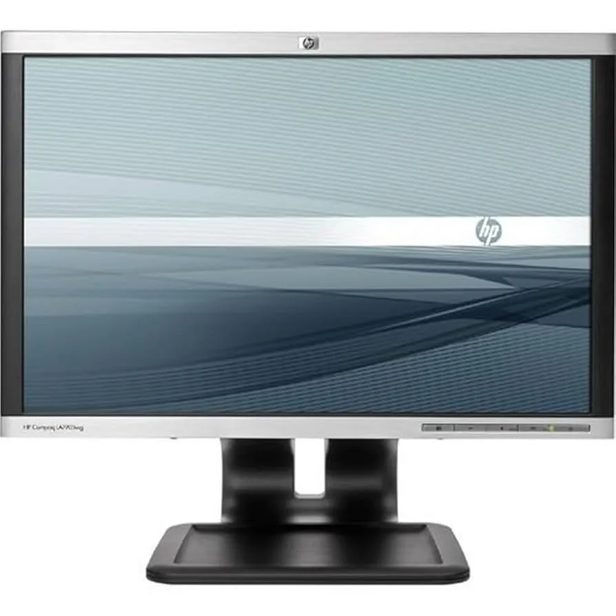HP Compaq LA2405wg | 24" | WUXGA 16:10 | LED Monitor | DisplayPort | VGA | DVI | Schwarz