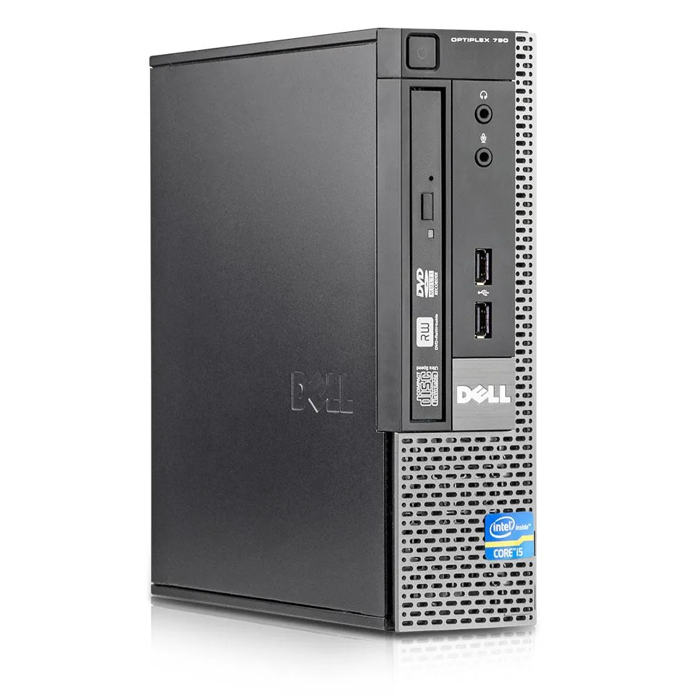 Dell OptiPlex 790 USDT | i5-2400S | 4GB | 250GB HDD | DVD-RW | Win 10 Pro