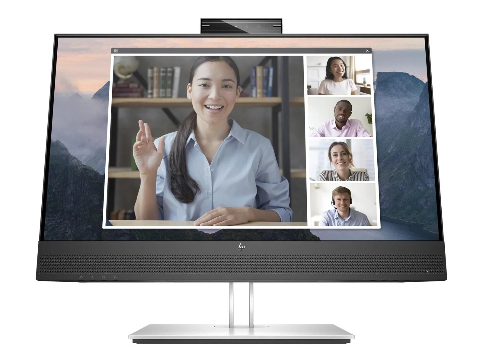 HP E24mv G4 Monitor | 23,8" | Full HD | Webcam | schwarz