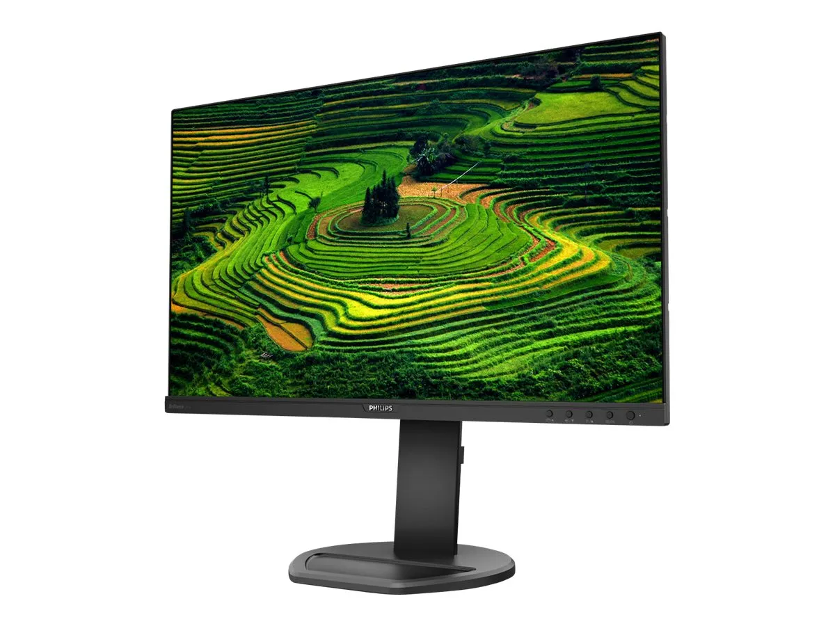 Philips 241B8Q Monitor | 24" | Full HD | Schwarz