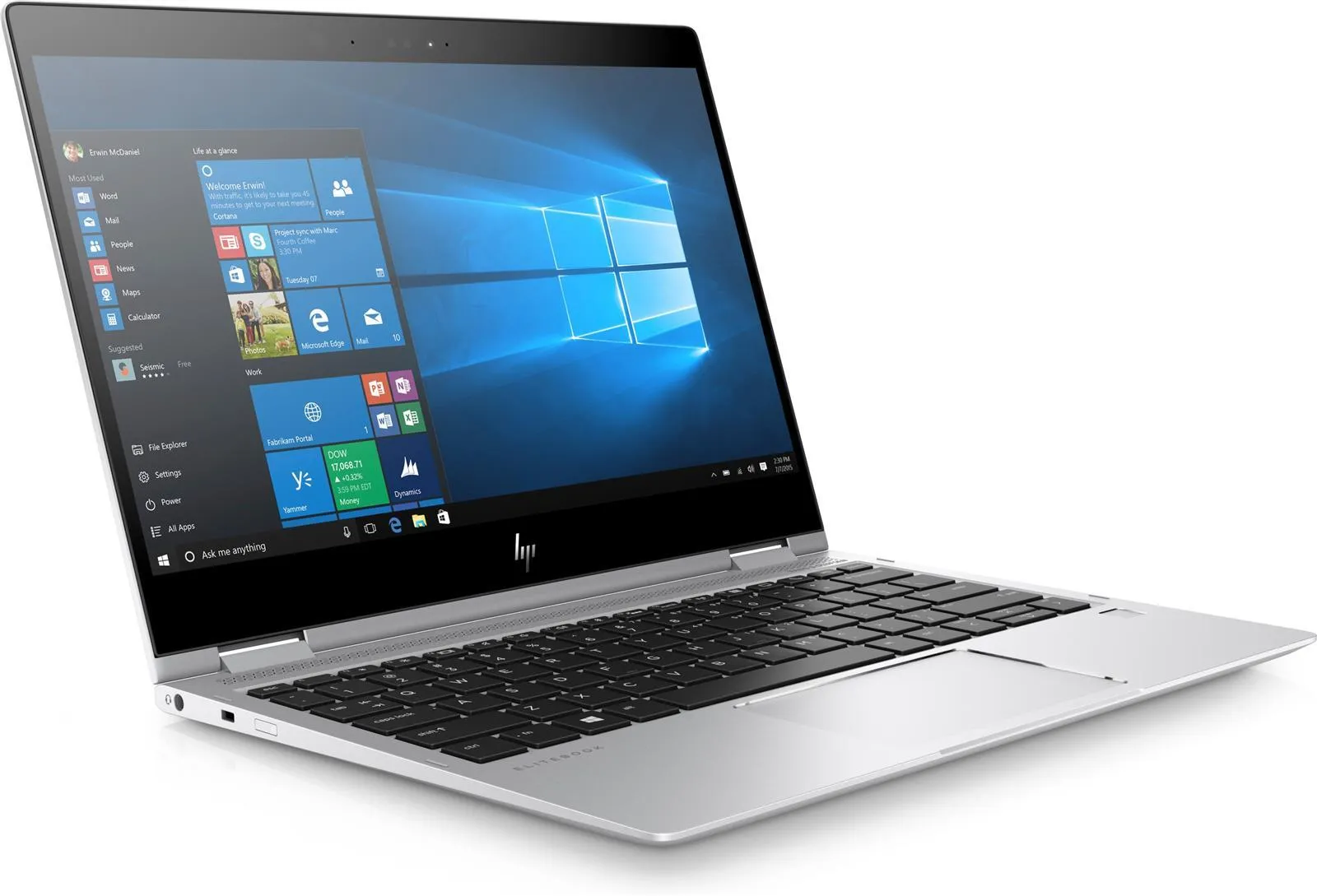 HP EliteBook x360 1020 G2 12,5" FHD IPS Intel Core i5-7200U 8GB 512GB SSD Win10 Pro